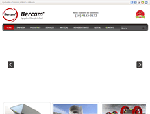 Tablet Screenshot of bercam.com.br